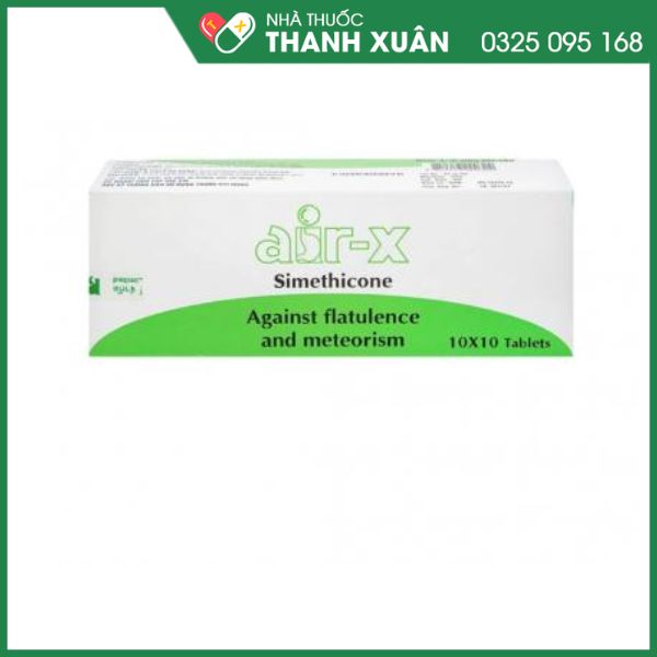 Air-X chống đầy hơi và chướng bụng